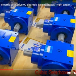 Transmisi 90 derajat - jtp140 - listrik dengan penggerak gearbox 90 derajat 1:1
