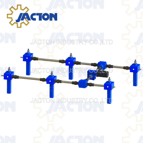 Sincronizzazione Sistemi di sollevamento a sei martinetti