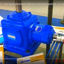 t gearbox-rasio 1:1 gearbox bevel-kotak roda gigi vertikal ke horizontal