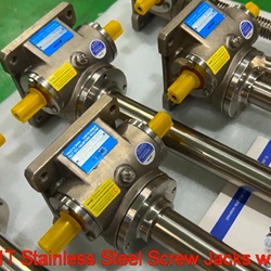 स्टेनलेस स्टील 304 316- 1ton JSS-1T - मशीन स्क्रू जैक लिफ्ट