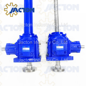 बेवेल गियर बॉल स्क्रू जैक 2500 किग्रा