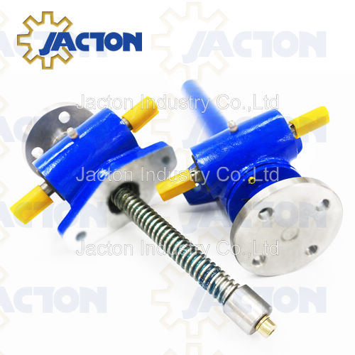 1톤 소형 웜기어 기계 스크류 잭