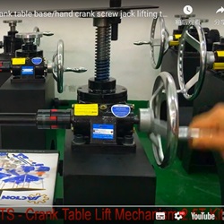 el krank vidalı kriko kaldırma tablaları - iki nokta