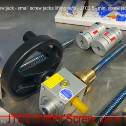 손 작은 나사 잭 리프팅 너트 JTC2.5