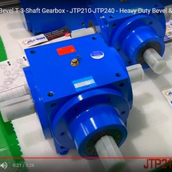 3-вальный редуктор Bevel T — JTP210-JTP240