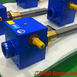 sistem pengangkat jack sekrup self holding acme - 10ton JTC100