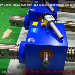 Jack Sekrup - 35 ton - JTC350 - tugas berat kapasitas beban tinggi